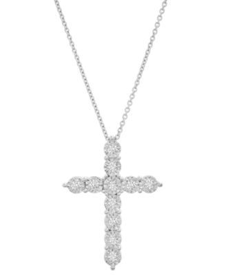 Diamond Pendant Necklace (1/4 ct. t.w.) in Sterling Silver