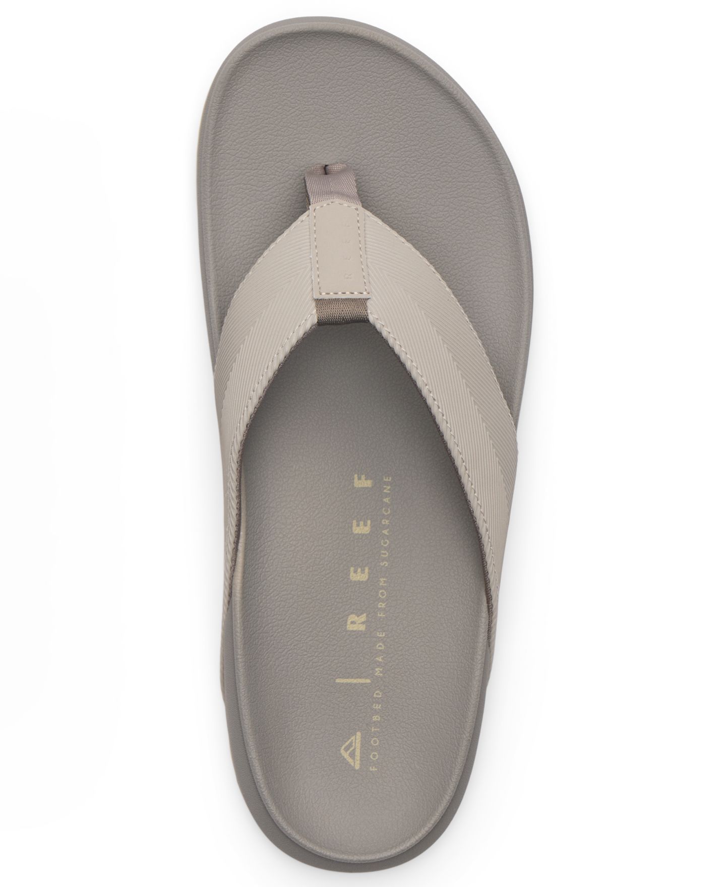 Мужские сандалии REEF The Raglan Contour Footbed, цвет: Серо-бежевый — фото 3
