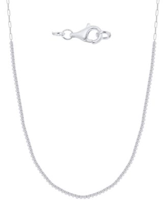 Diamond Necklace (1 ct. t.w.) in Sterling Silver 