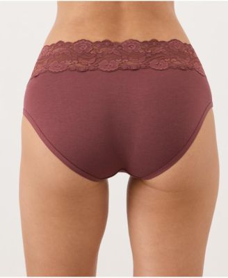 Women's Lace Waist Brief 3-Pack