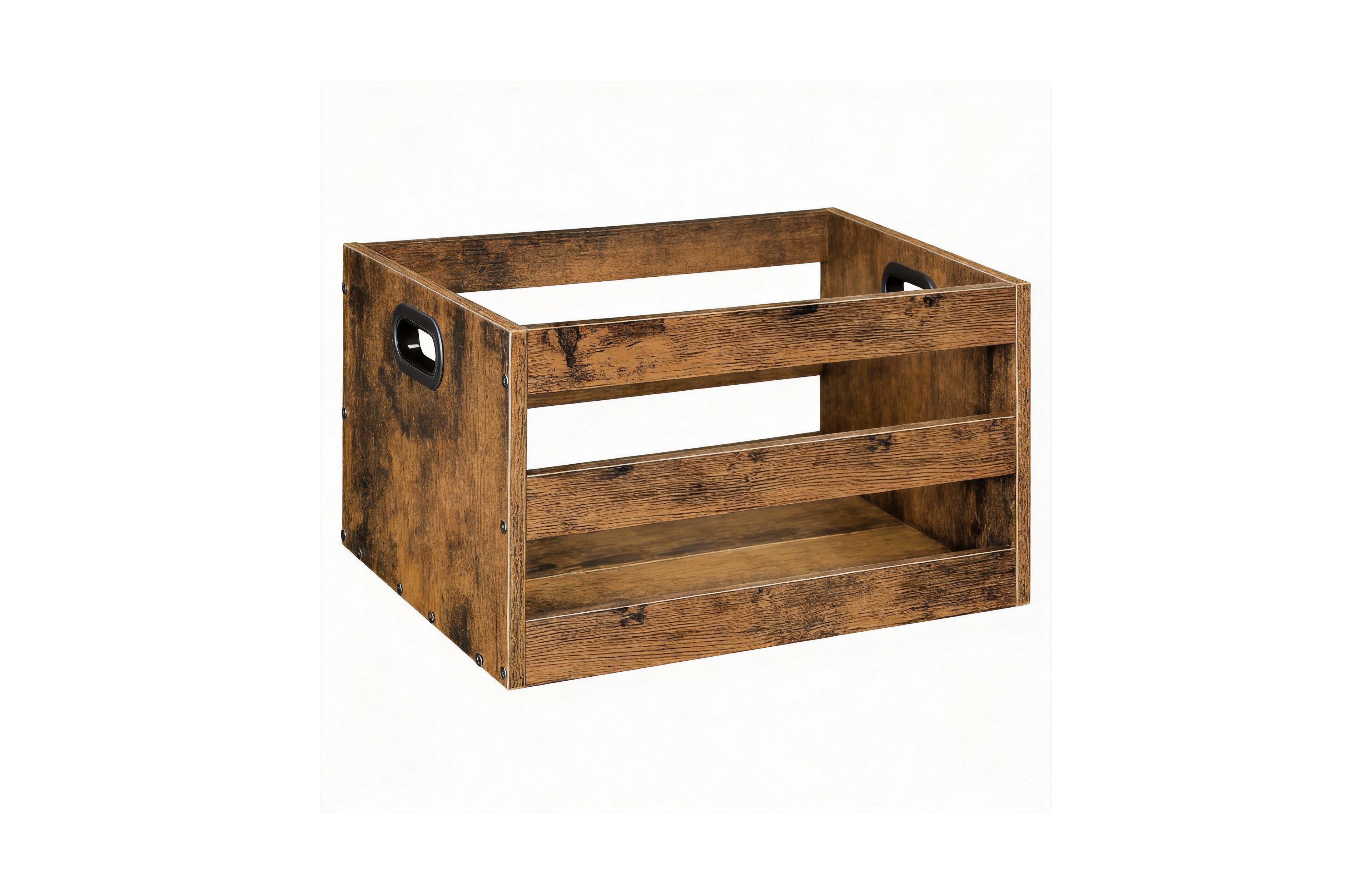 Yigii Vinyl Record Storage Crate