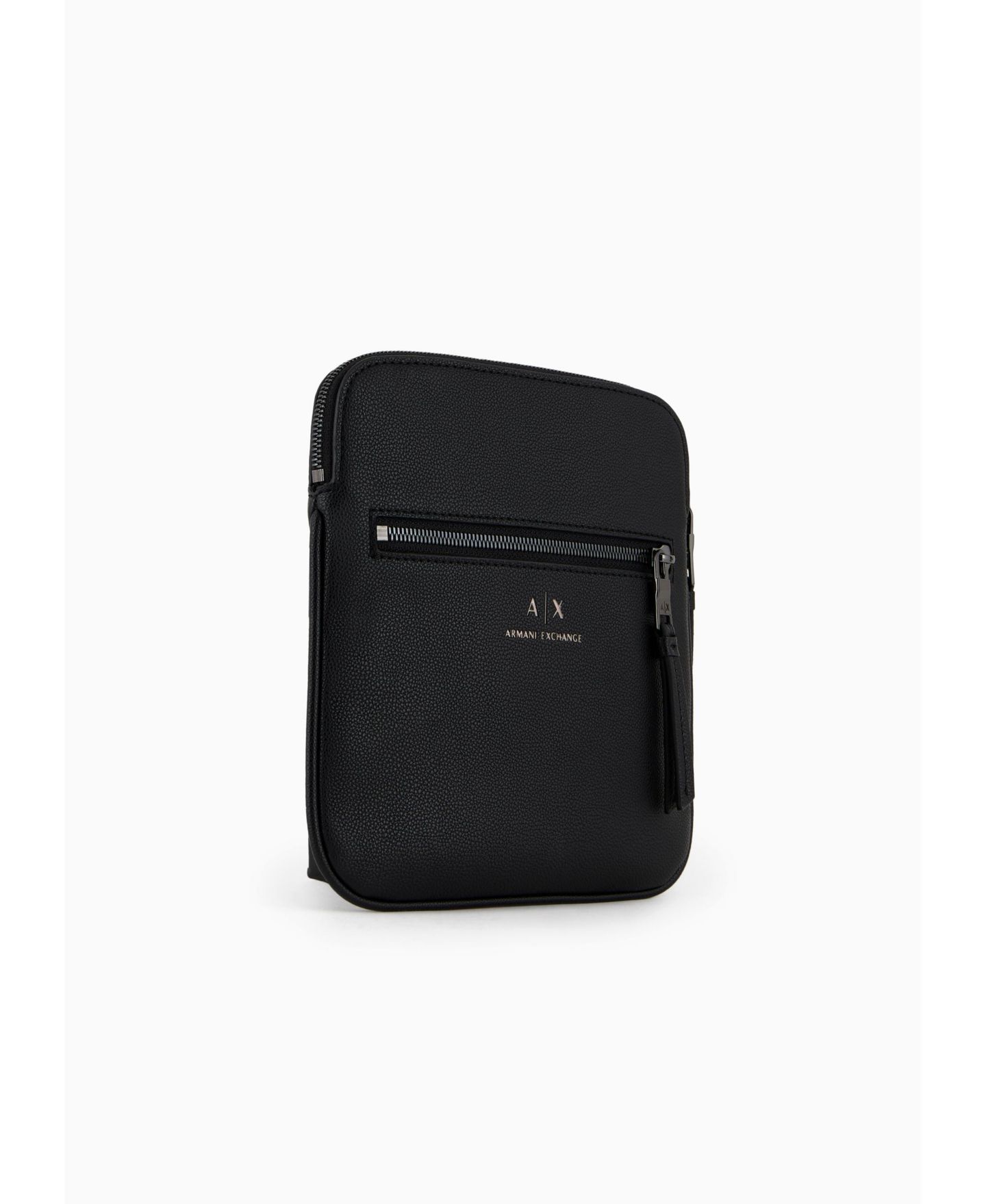 Мужская сумка A|X Armani Exchange Flat External Pocket Crossbody, цвет: Чёрный — фото 4