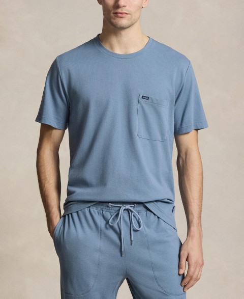 Мужские Polo Ralph Lauren Men's Featherweight Crewneck Pajama T-Shirt
