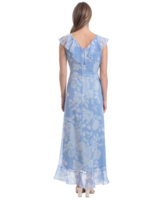 Women's Ruffle Wrap Maxi Dress