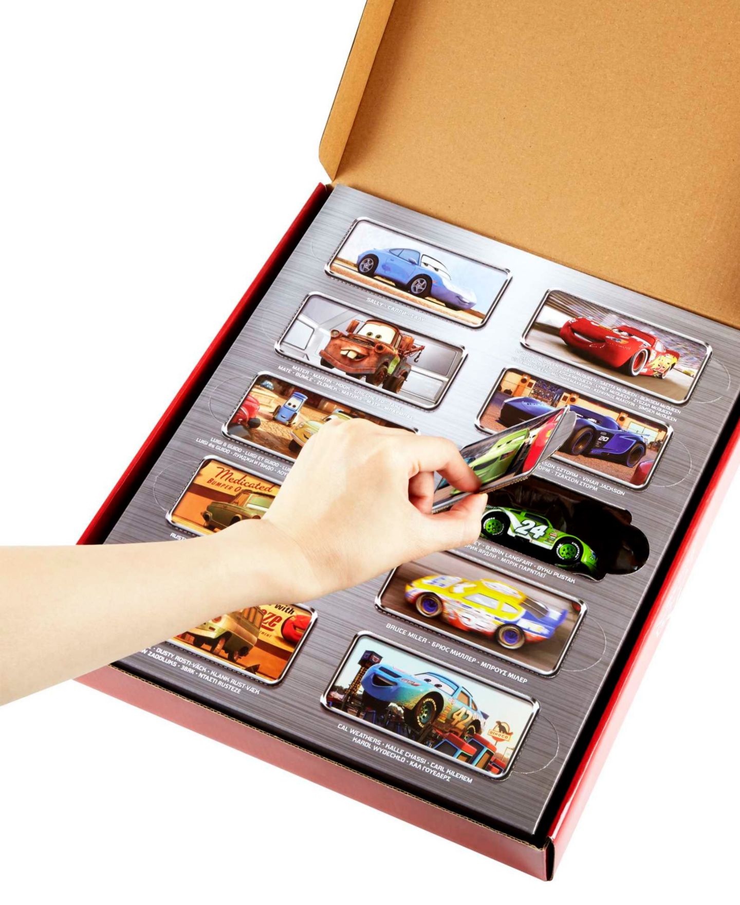 Детские игрушки Cars Disney and Pixar Mini Racers Die-Cast Vehicles Set — фото 5