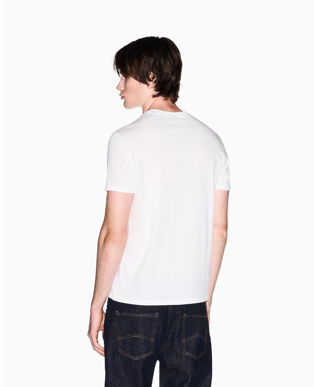 A|X Armani Exchange Men's Short Sleeve Tonal Logo T-Shirt