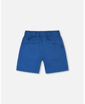 Toddler Boys Parachute Shorts with Patch Pockets