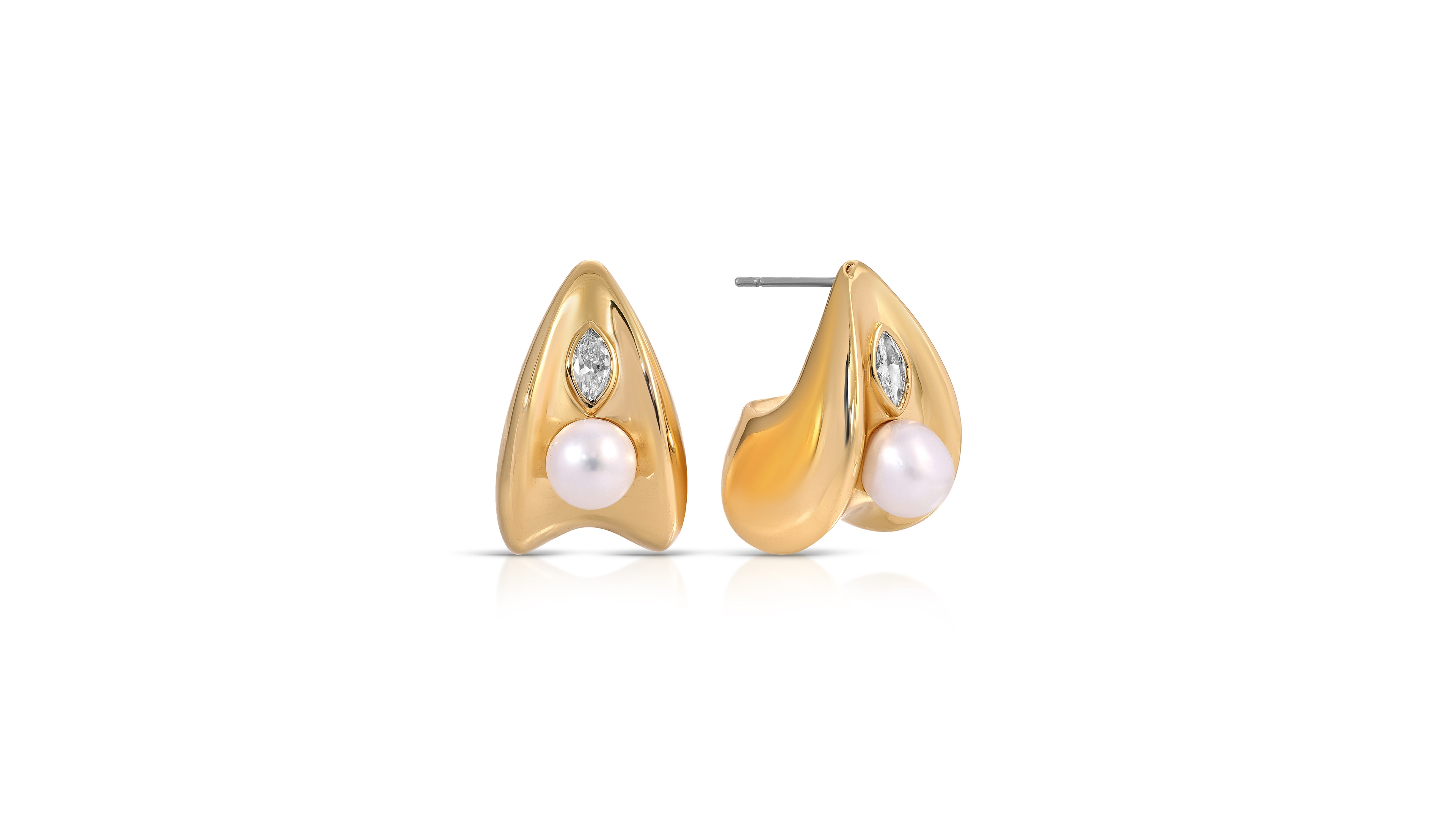 Ettika Soft Curve Hoop Earrings