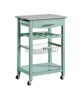 Roger Green Kitchen Island Granite Top