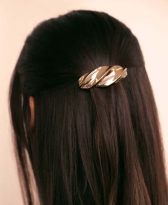 Women's Golden Twist Barrette