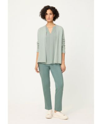 Women's Shimmer Split Neck T-Shirt