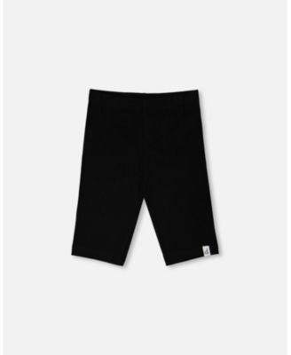 Baby Girls Rib Biker Leggings
