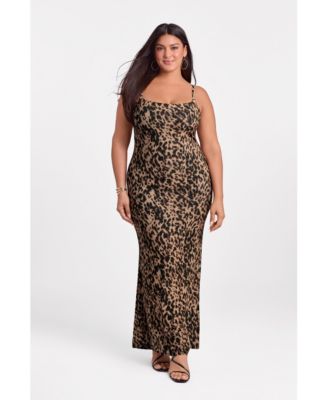 Women's S3 Sculpting Shapewear Scoop Neck Cami Maxi Dress
