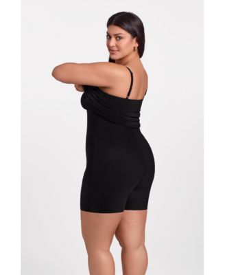 Women's Sculpting Shapewear Scoop Neck Cami Maxi Dress