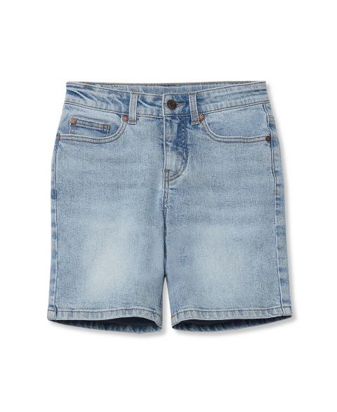 Шорты Lands' End Denim Shorts для мальчиков, цвет: Светлый синий