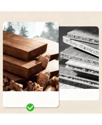 Rotating Solid Wood Coat Rack - 9 Hooks, 3 Shelves, Multi-Use