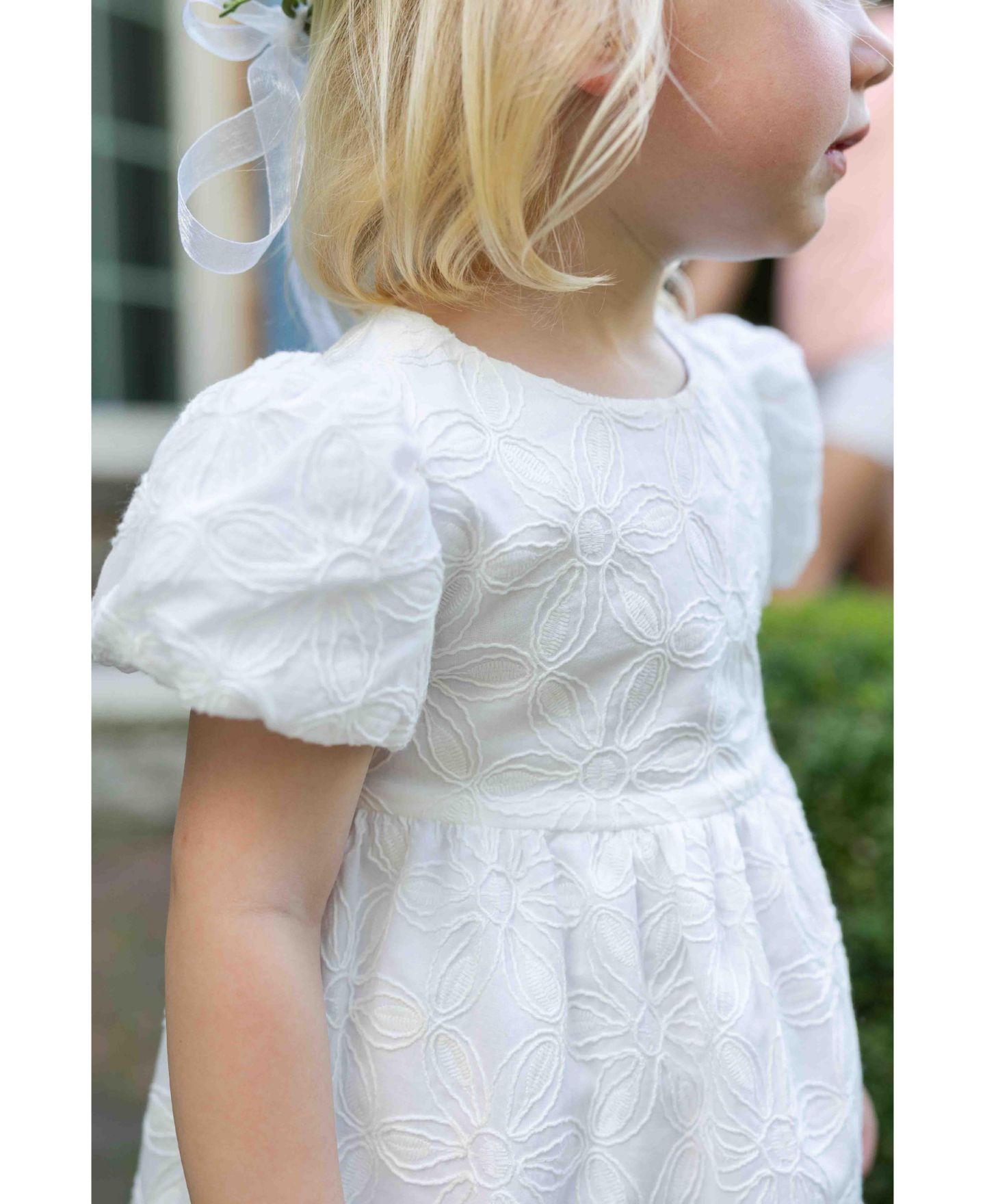 Платье Florence Eiseman Embroidered Floral Dress для девочек — фото 4