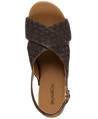 Women's Devynn X-Band Raffia Round Toe Sandals