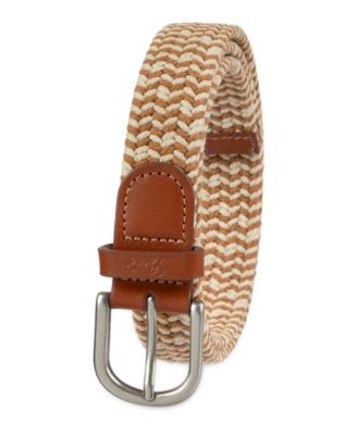 Women's Fully Adjustable Two-Tone Braided Rope Belt