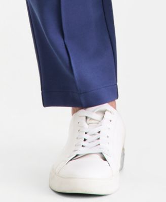 Men's Alfatech Regular-Fit Compact Textured Ponte-Knit Pants