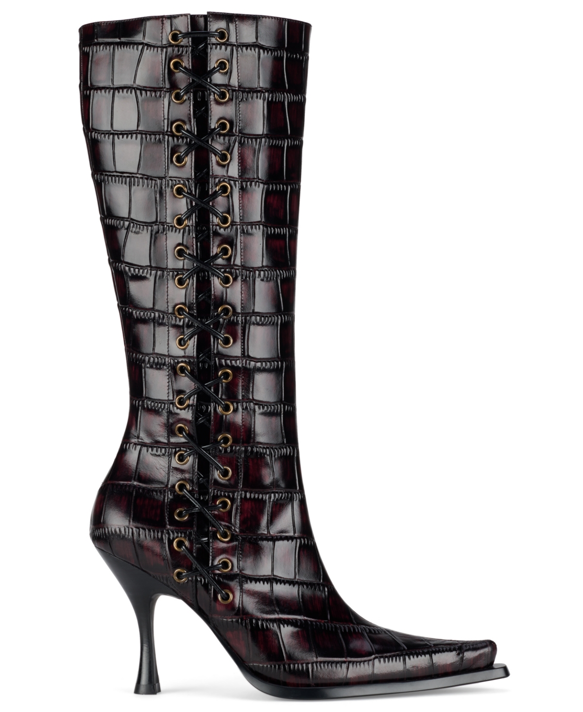 Jeffrey Campbell Women's Stunna Knee-High Dress Boots