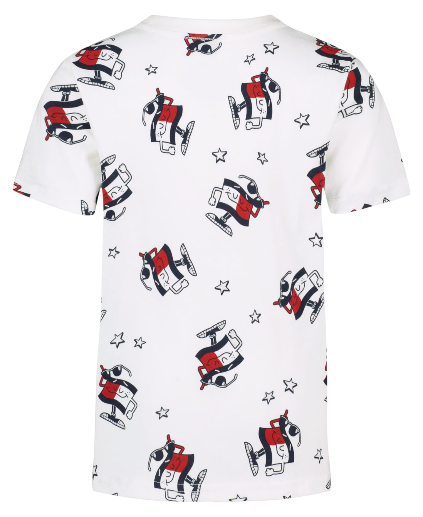 Футболка Tommy Hilfiger Short-Sleeve Graphic для мальчиков, цвет: Белый — фото 2