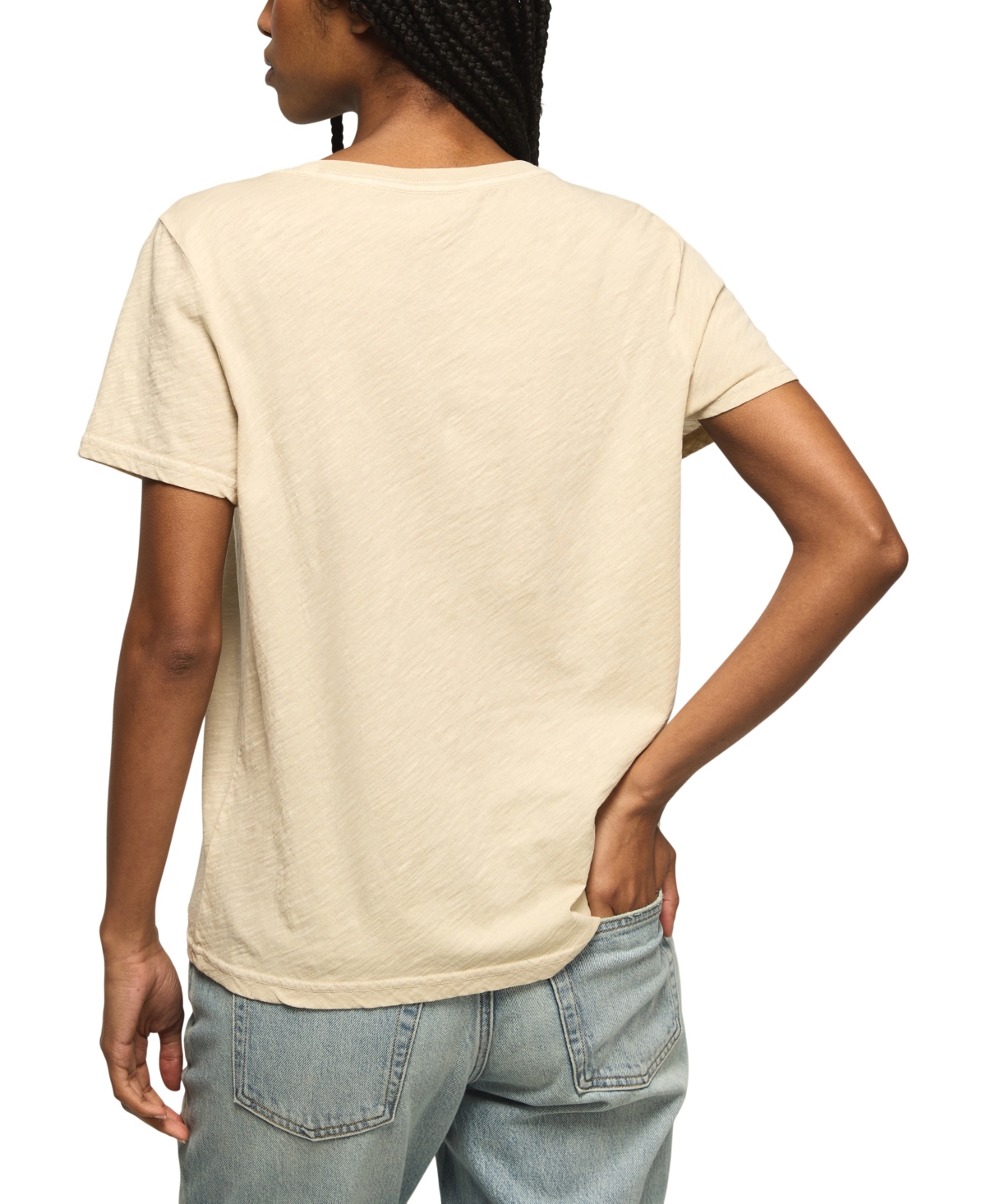 Lucky Brand Women's Cocktail Classic Crewneck T-Shirt