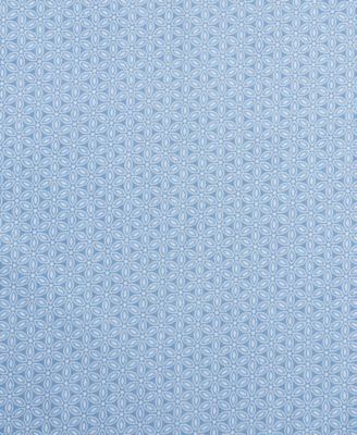 Geo Floral 200-Thread Count Cotton Percale 4-Pc. Sheet Set, Queen