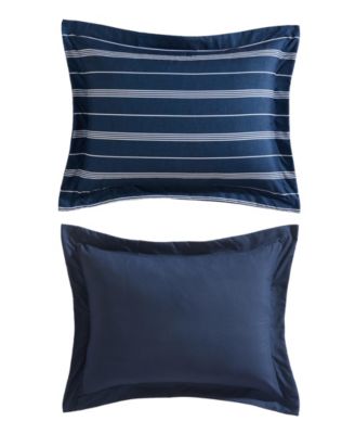 Mariners Line Reversible 7-Pc. Comforter Set, Full