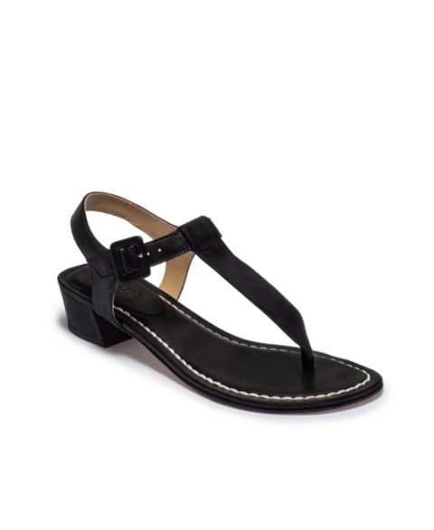 Женские сандалии Bernardo Footwear Goyara Demi Heel, цвет: Чёрный