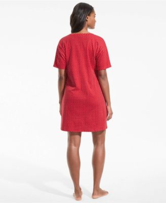 Women's Cotton Interlock Relaxed Above the Knee Nightgown