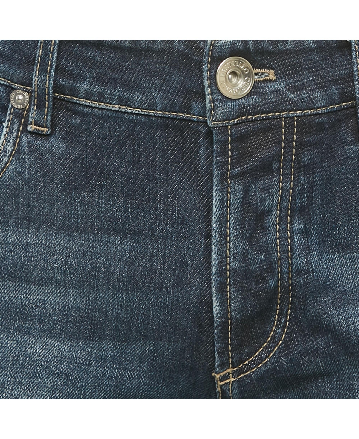 Pre-Owned Brunello Cucinelli Men's Denim Traditional Fit Jeans