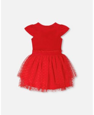 Girl Bi-Material Dress - Child