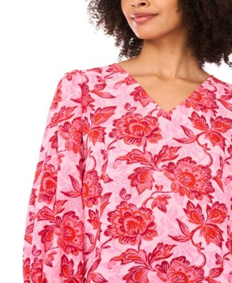 Women's Printed Long-Sleeve Top