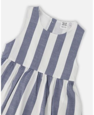 Girl Sleeveless Dress Stripes - Child