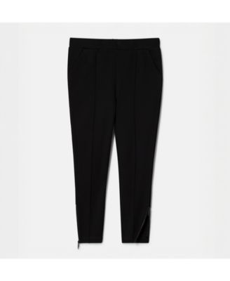 Plus Size Moro Pintuck Pocket Ponte Pants