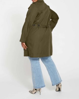Women's Plus Size Derjon Trench Coat