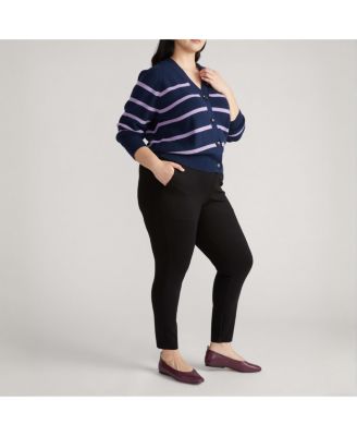 Women's Plus Size Minimalist Moro Pocket Signature Ponte Pants
