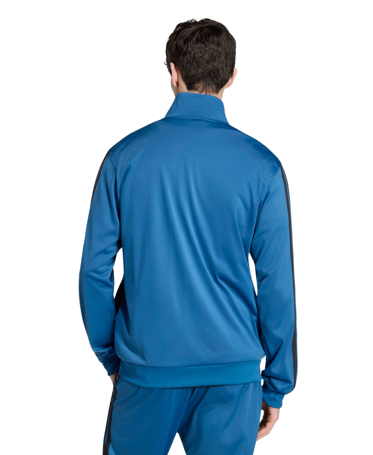 adidas Men's 3 Stripes Tricot Regular Track Top