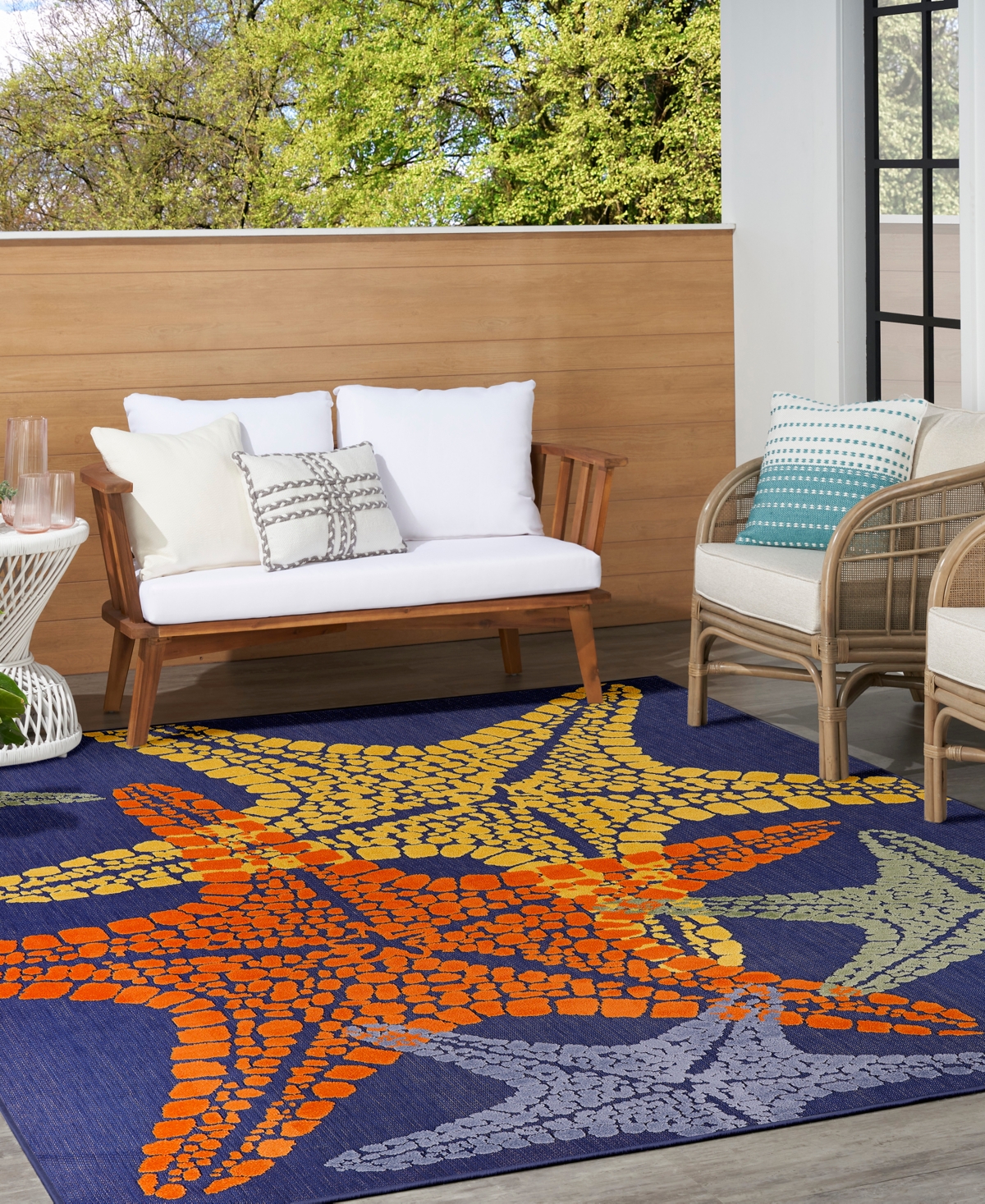 Nourison Home Aloha ALH28 7'10"x10'6" Area Rug