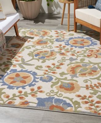 Aloha ALH17 3'6"x5'6" Area Rug