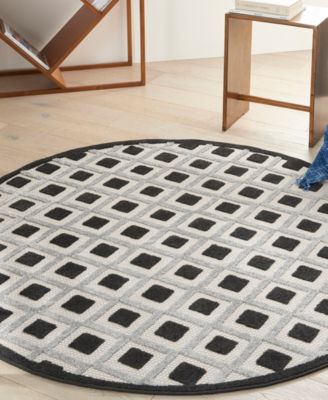 Aloha ALH26 4' x 4' Round Outdoor Area Rug