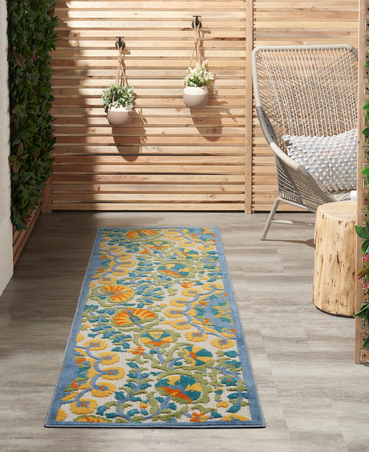 Nourison Home Aloha ALH22 2' x 6' Runner Rug