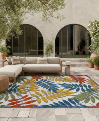 Aloha ALH18 6' x 9' Outdoor Area Rug