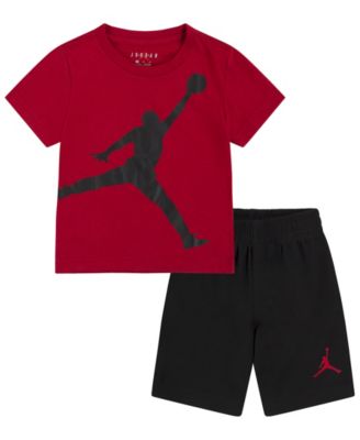Boys' Toddler 2T-4T Jumbo Jumpman T-Shirt and Shorts, 2-Piece Set