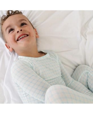 Baby Boys Coastal Check Pajama Set