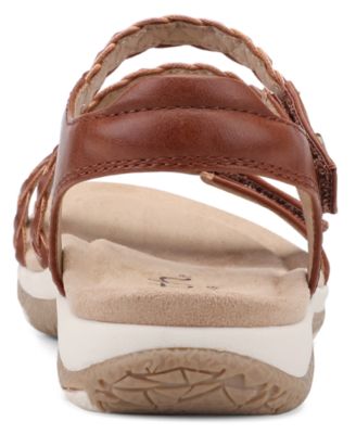 Women's Stellon Braided Strappy Flat Sandals