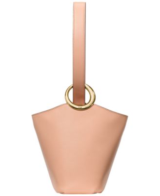 Halo Mini Smooth Leather Bucket Bag