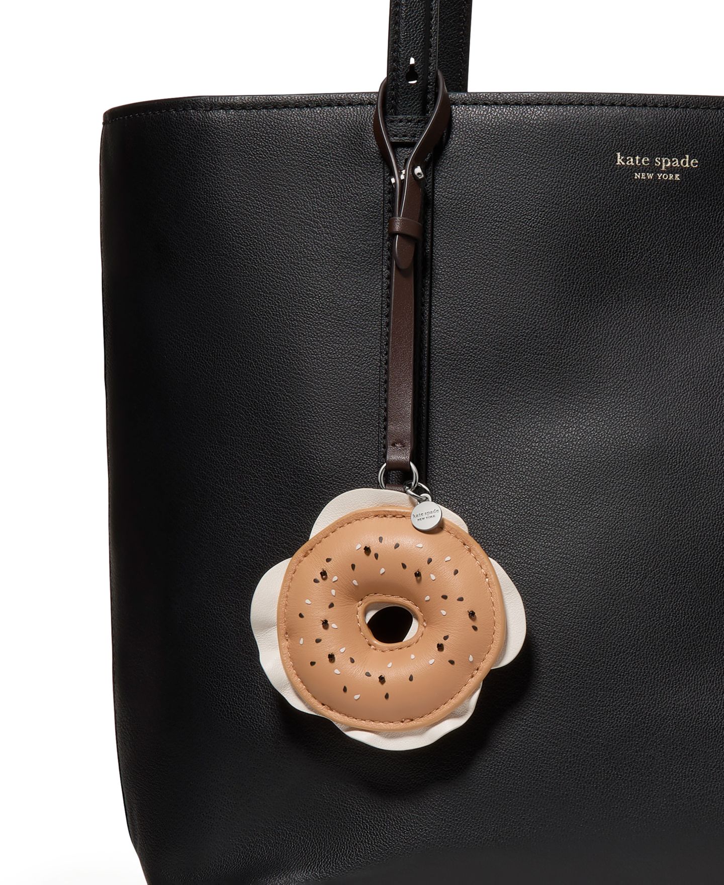 Женский брелок Kate Spade New York NYC Bagel Bag Charm, цвет: Разноцветный — фото 2