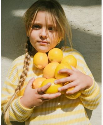 Big Girls Striped Sweater